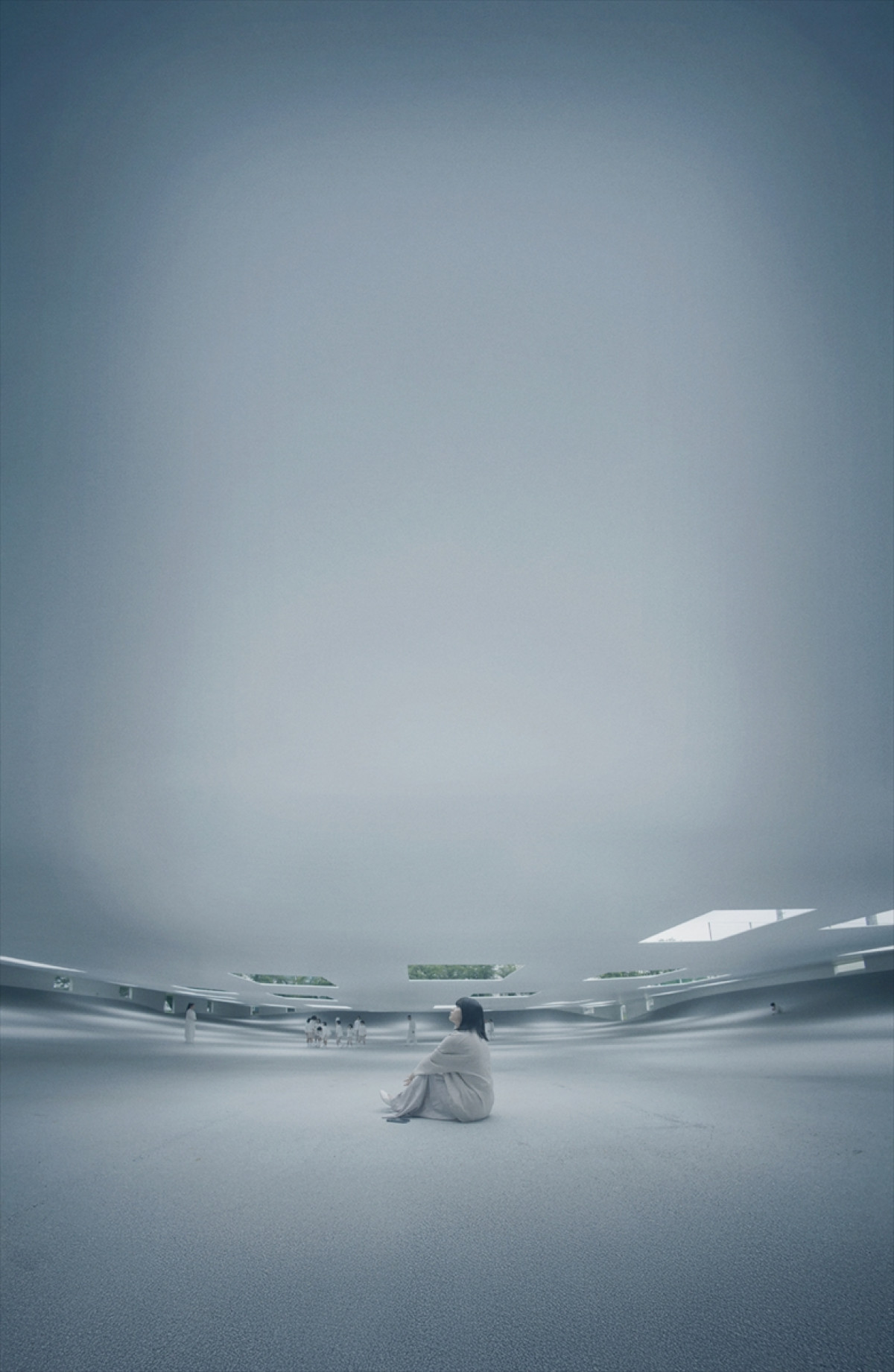 蒔田彩珠主演『消滅世界』、白一色に包まれた“性愛のない”実験都市・エデンを映し出す本編＆メイキング映像解禁