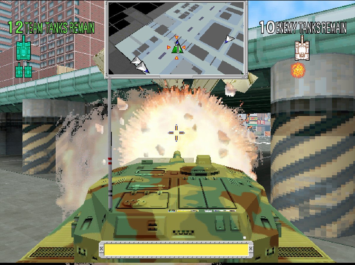 「アーケードアーカイブス」より『トーキョーウォーズ』が11月6日配信決定　迫力の戦車バトルが体験できるアクションシューティング