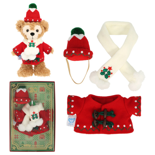 写真）“ダッフィー＆フレンズ”復刻デザインの「ぬいぐるみバッジ」発売