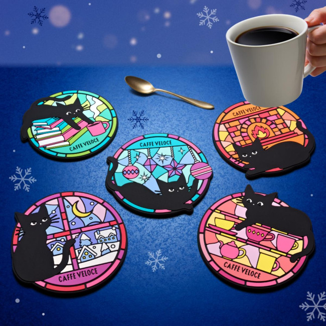カフェ・ベローチェで“黒ねこグッズ”がもらえる！ 「黒ねこ冬の満喫キャンペーン」開催