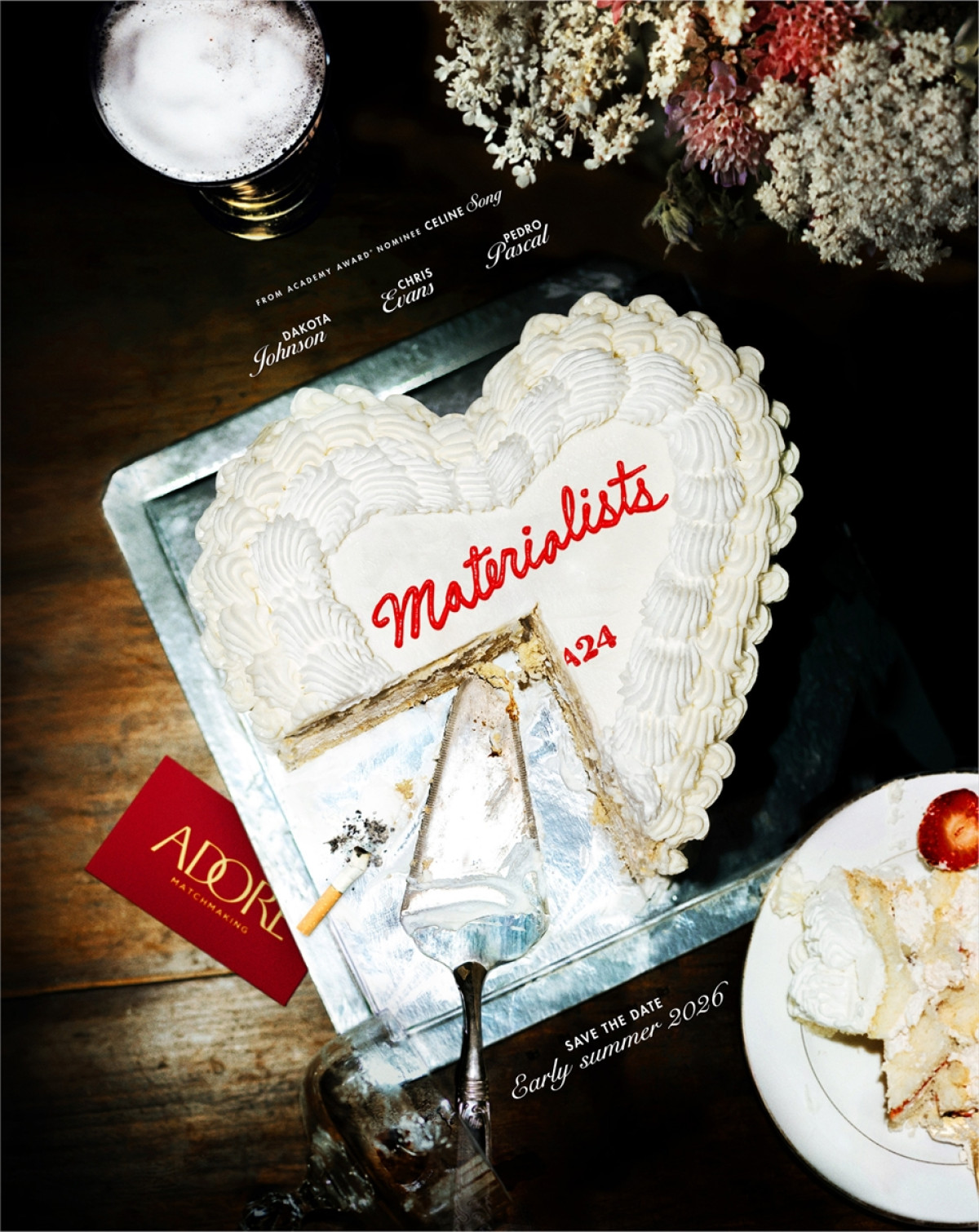 ダコタ・ジョンソン×クリス・エヴァンス×ペドロ・パスカルが恋の三角関係に　『マテリアリスト 結婚の条件』公開決定