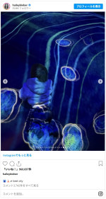 来日オフショットを多数投稿　※「ヘイリー・ビーバー」インスタグラム