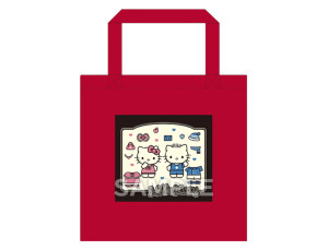 ハローキティの“描き起こしミニトート”がコンビニに登場！　レトロかわいい限定デザイン