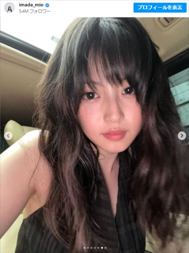 今田美桜、ソロショット　※「今田美桜」インスタグラム