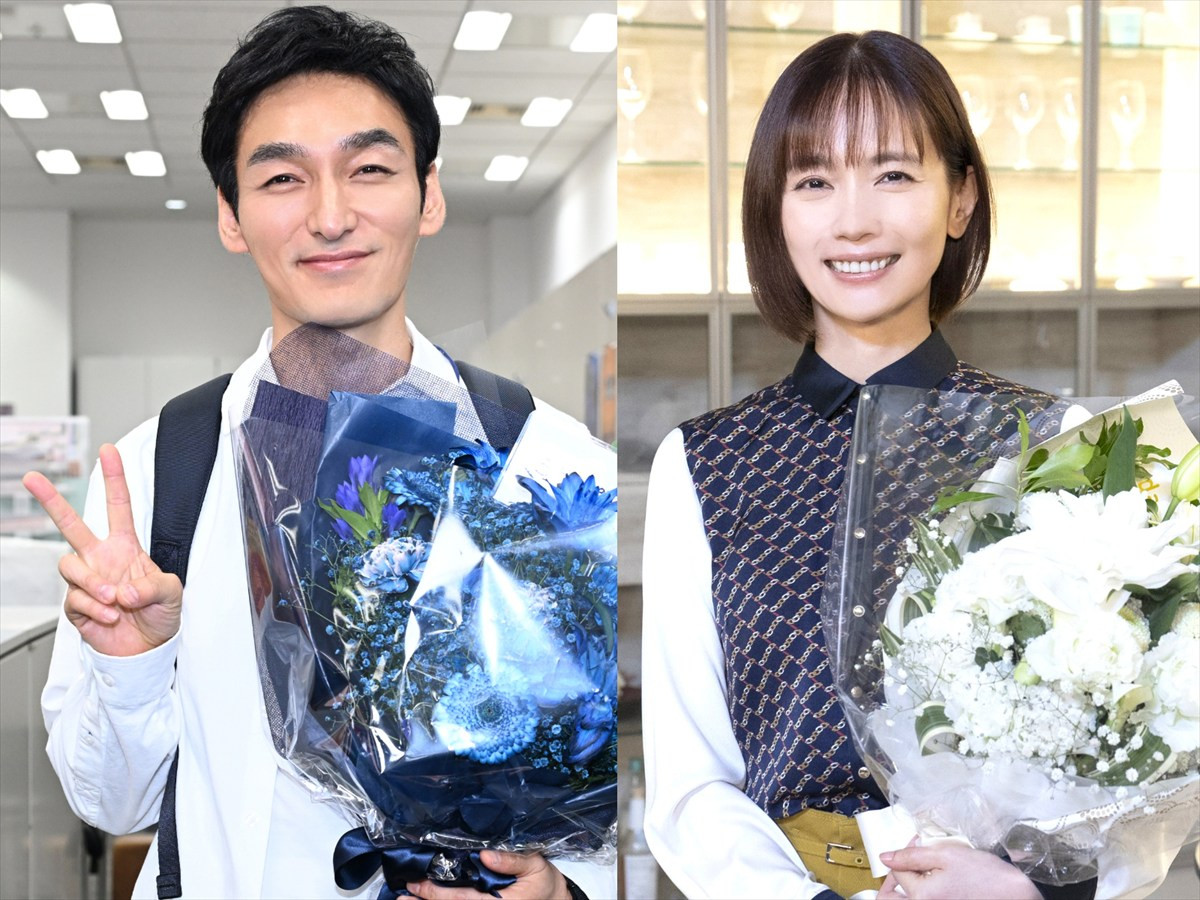 『終幕のロンド』主演・草なぎ剛、中村ゆりが笑顔でクランクアップ「すべて魂は込めました」　最終回は今夜放送	