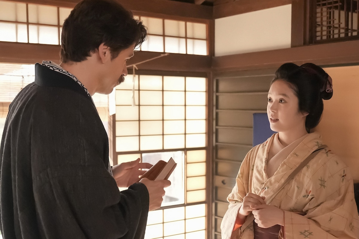 明日の『ばけばけ』“トキ”高石あかり、再び“ヘブン”トミー・バストウに怪談を聞かせることを約束