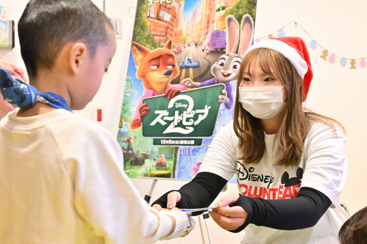 20251225_映画『ズートピア２』こども病院向け クリスマス特別上映会 
