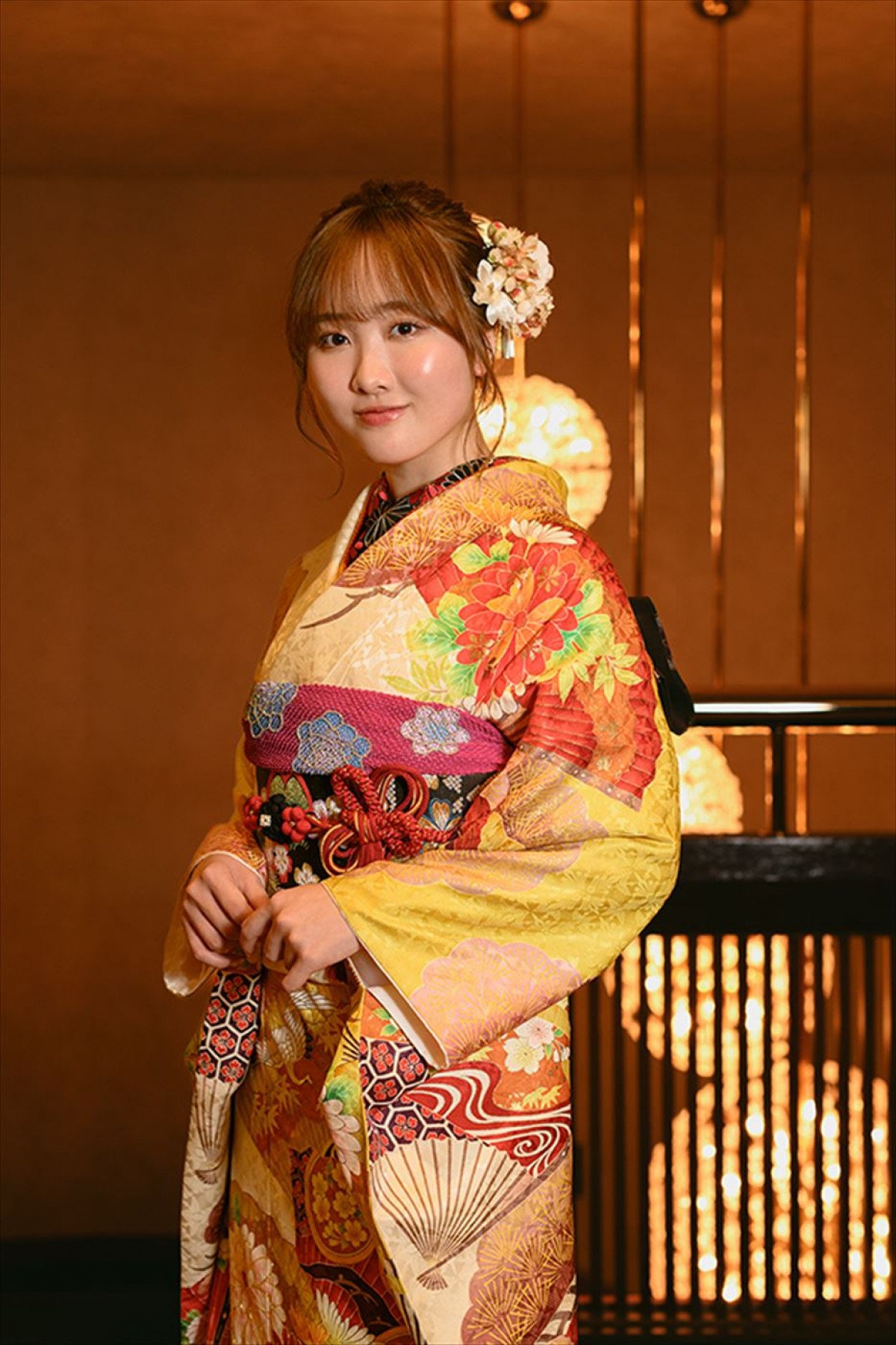 本田望結、20代は「キュンキュンしたい（笑）」　成人の日に艶やかな振袖姿を披露