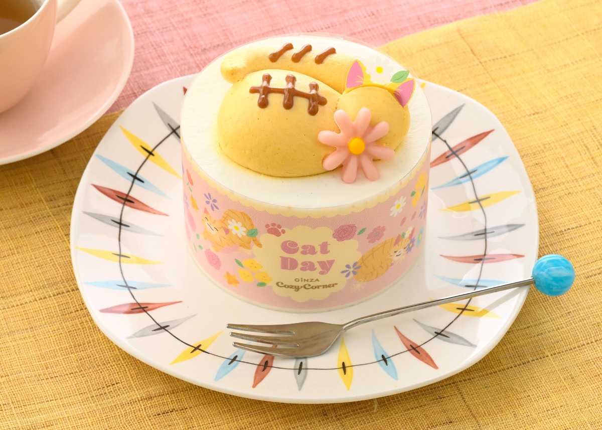 銀座コージーコーナーに“猫スイーツ”が集結！ 「ねこにまみれる」アソートBOXなど登場