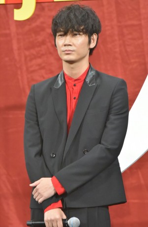綾野剛、『亜人』完成披露試写会にて（2017年）