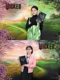 映画『ウィキッド ふたりの魔女』吹替キャストの（上から）高畑充希、清水美依紗