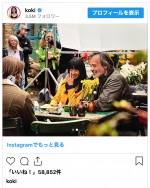 Koki,出演した映画『TOUCH／タッチ』のオフショットを公開　※「Koki,」インスタグラム