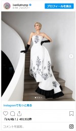 イヴァンカ・トランプ、就任舞踏会でオードリー・ヘプバーンのアイコニックなドレスを再現※「Ivanka Trump」インスタグラム