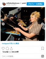 『ストレンジャー・シングス』ミリー・ボビー・ブラウンがまるで別人　ド迫力ルックで新作映画プレミアに※「Millie Bobby Brown」インスタグラム