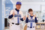 ドラマ『まどか26歳、研修医やってます！』より（左から）第6話にゲスト出演する中畑清、主演・芳根京子