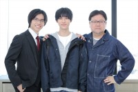 （左から）金田昇、戸塚有輝、辻本貴則監督