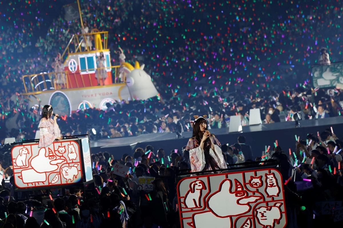 乃木坂46・与田祐希、地元・福岡で卒業コンサート　卒業メンバーの大園桃子もサプライズ出演