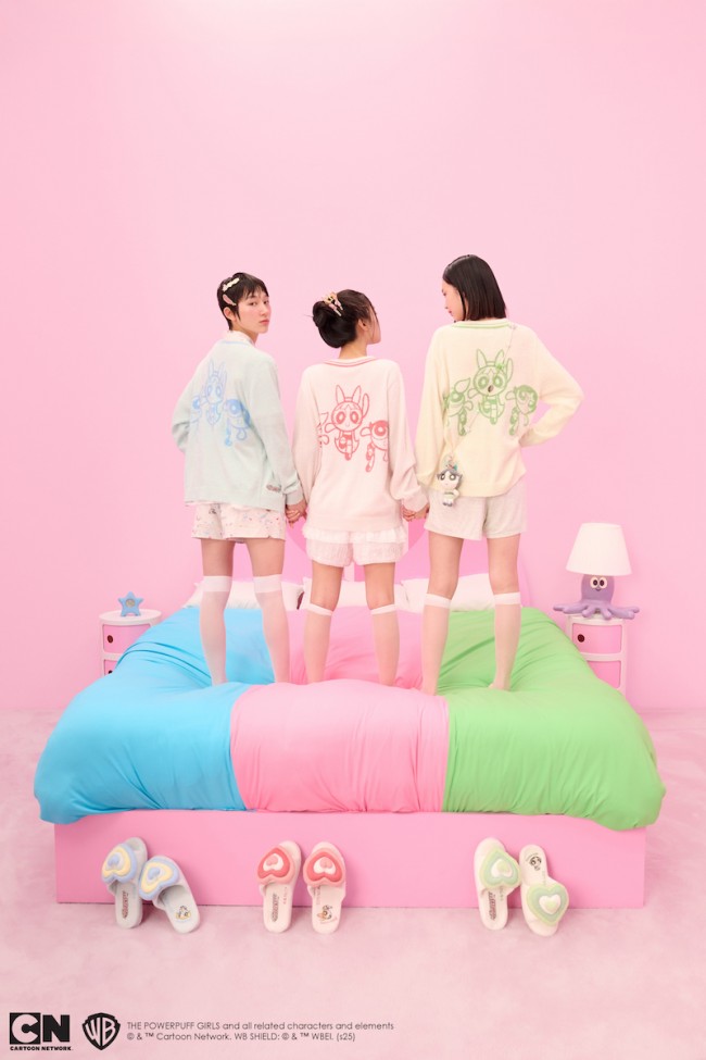 写真）『パワーパフ ガールズ』×「SNIDEL HOME」が初コラボ！ レトロな