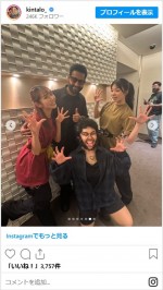 キンタロー。、『デーヴァラ』ジャパンプレミアからオフショットを披露　※「キンタロー。」インスタグラム
