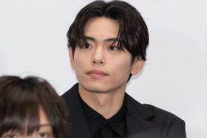 舞台『IMPACT』製作発表記者会見に出席した影山拓也