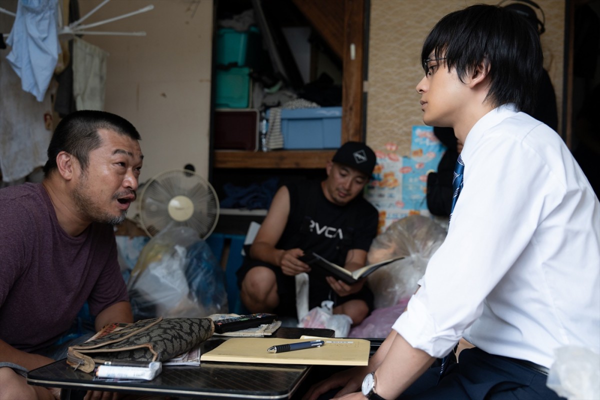 映画『悪い夏』メイキング写真