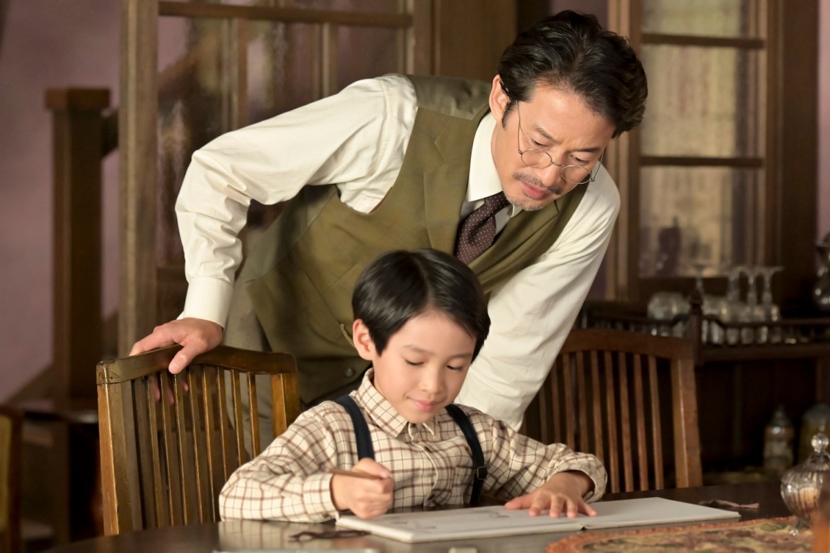 明日の『あんぱん』“のぶ”永瀬ゆずな、学校を欠席した“嵩”木村優来を見つける
