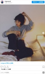 神原むつえ、ソロショット　※「神原むつえ」インスタグラム