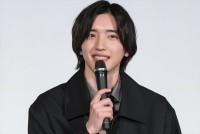 なにわ男子・道枝駿佑、日曜劇場『キャスター』制作発表会見に登場