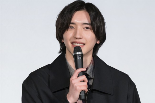 なにわ男子・道枝駿佑、日曜劇場『キャスター』制作発表会見に登場