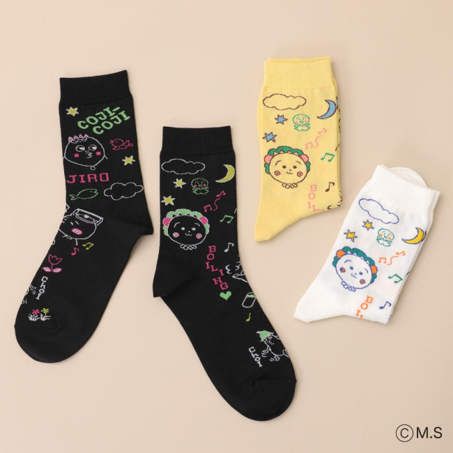 靴下屋　コジコジ　コラボソックス さくらももこ × Tabio 「ちびまる子ちゃん」「コジコジ」と
