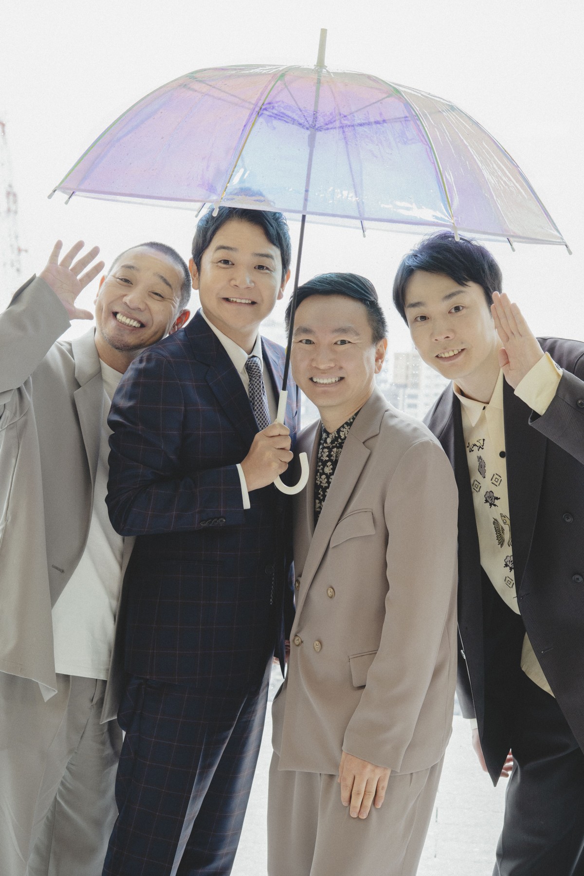 お笑い界最強タッグ・千鳥×かまいたちが語る“ここだけの話”　大悟、妻子に「テレビの仕事を見ないように言っている」