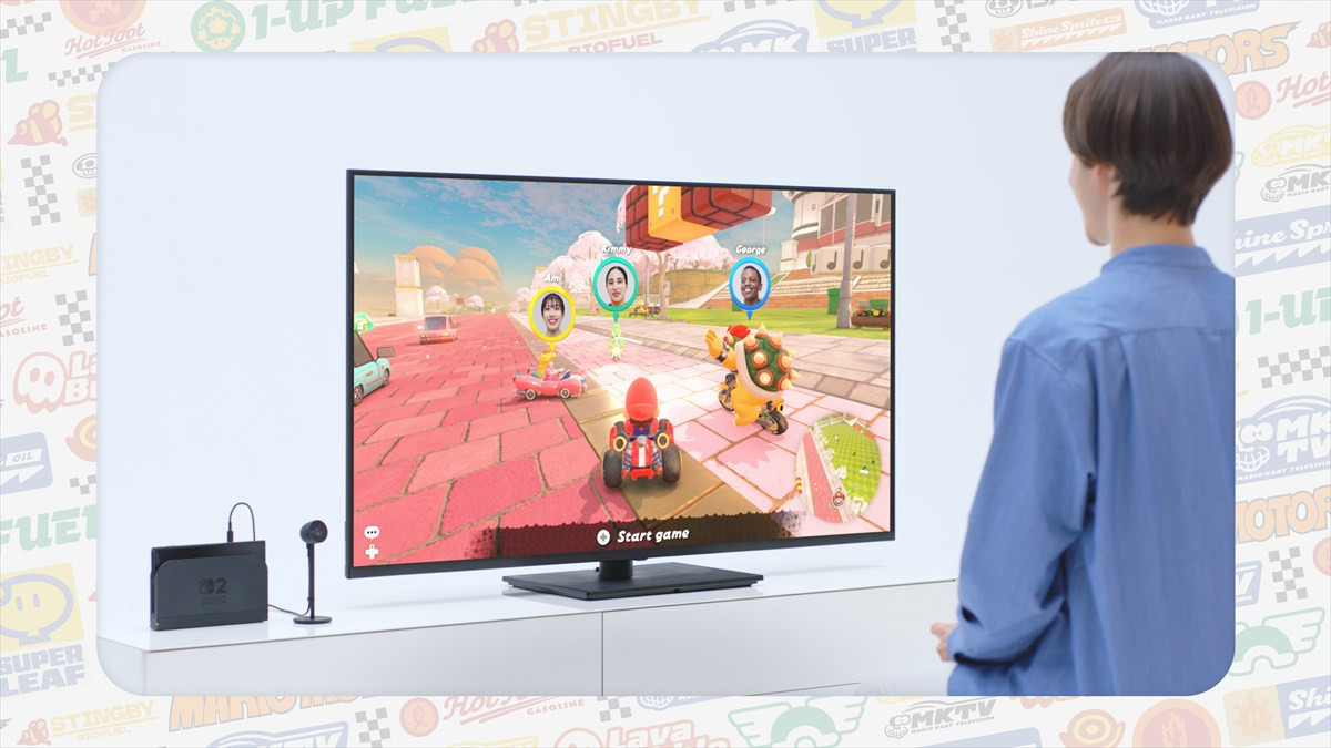 スイッチ2『マリオカート ワールド』、最新映像公開　マルチプレイや世界を自由に走る“フリーラン”の詳細などが判明