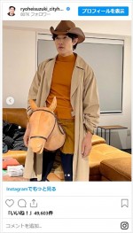 鈴木亮平、『シティーハンター』から多彩なオフショットを公開　※「鈴木亮平」インスタグラム