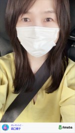 森口博子、すっぴんショット　※「森口博子」オフィシャルブログ