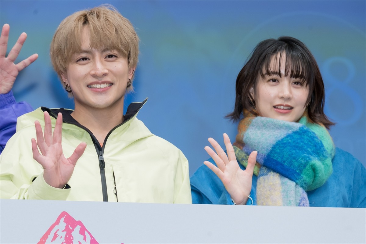 GENERATIONS・白濱亜嵐＆山本美月「私たち似てますね、顔」　初対面で盛り上がる