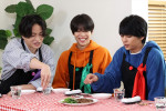 5月11日放送の『タイムレスマン』より（左から）菊池風磨、松島聡、佐藤勝利