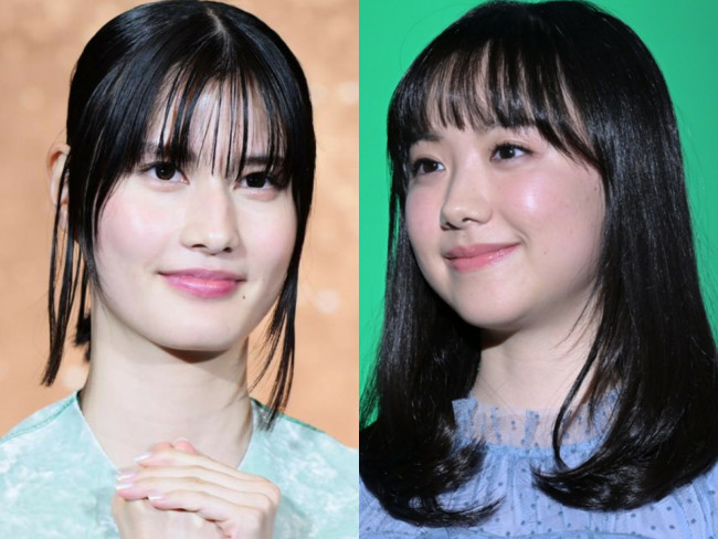 (左から)橋本愛、芦田愛菜