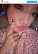 浜崎あゆみ、近影　※「浜崎あゆみ」インスタグラム