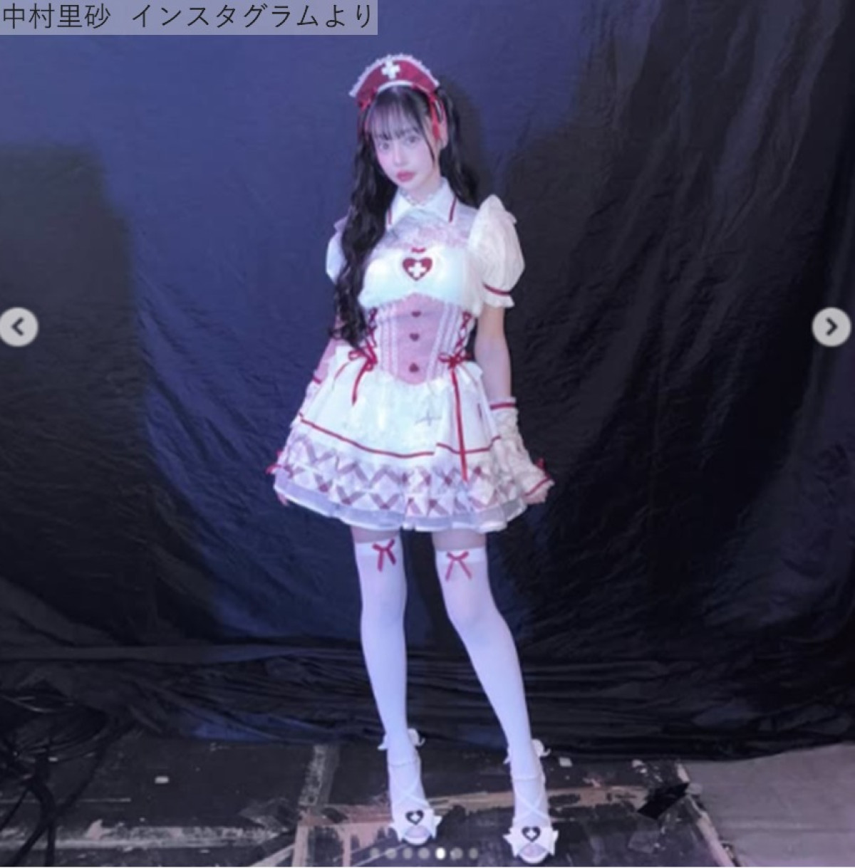 中村里砂、近影　※「中村里砂」インスタグラム