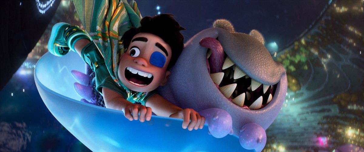 ディズニー＆ピクサー最新作『星つなぎのエリオ』カラフルな星々の世界がかわいい！　ポスター＆場面写真公開