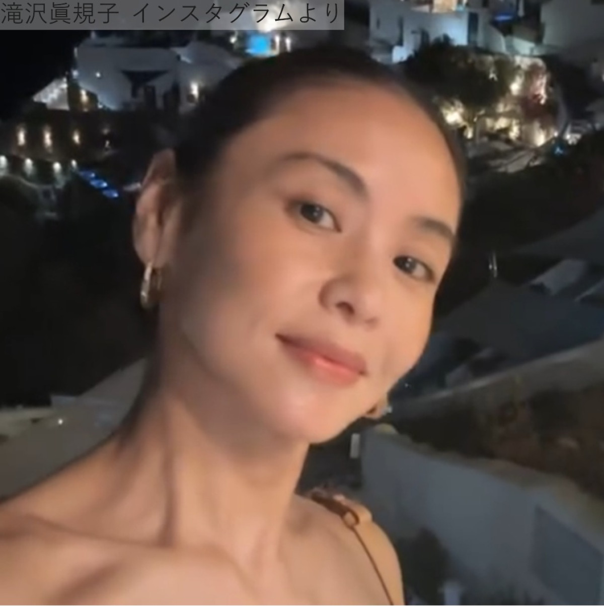 滝沢眞規子、過去ショット　※「滝沢眞規子」インスタグラム