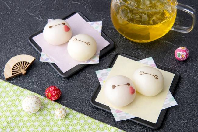 ディズニー冷凍食品に「ベイマックスまん」新登場！　レモン味＆ストロベリーミルク味が楽しめる