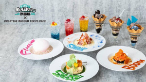 「ヒロアカ原画展」のテーマカフェ開催決定！ “SMASHサーモンカツ丼”など全26種展開へ