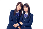 ドラマ『量産型ルカ ‐プラモ部員の青き逆襲‐』主演の（左から）賀喜遥香、筒井あやめ