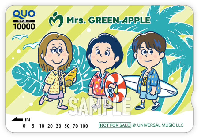 写真）ローソン“Mrs．GREEN APPLEキャンペーン”開催！ オリジナル商品