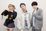 テレビアニメ『怪獣８号』インタビューより（左から）ファイルーズあい、福西勝也、内山昂輝