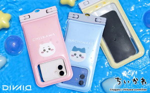 『ちいかわ』の“防水スマホケース”に新デザイン登場！　モモンガが仲間入り