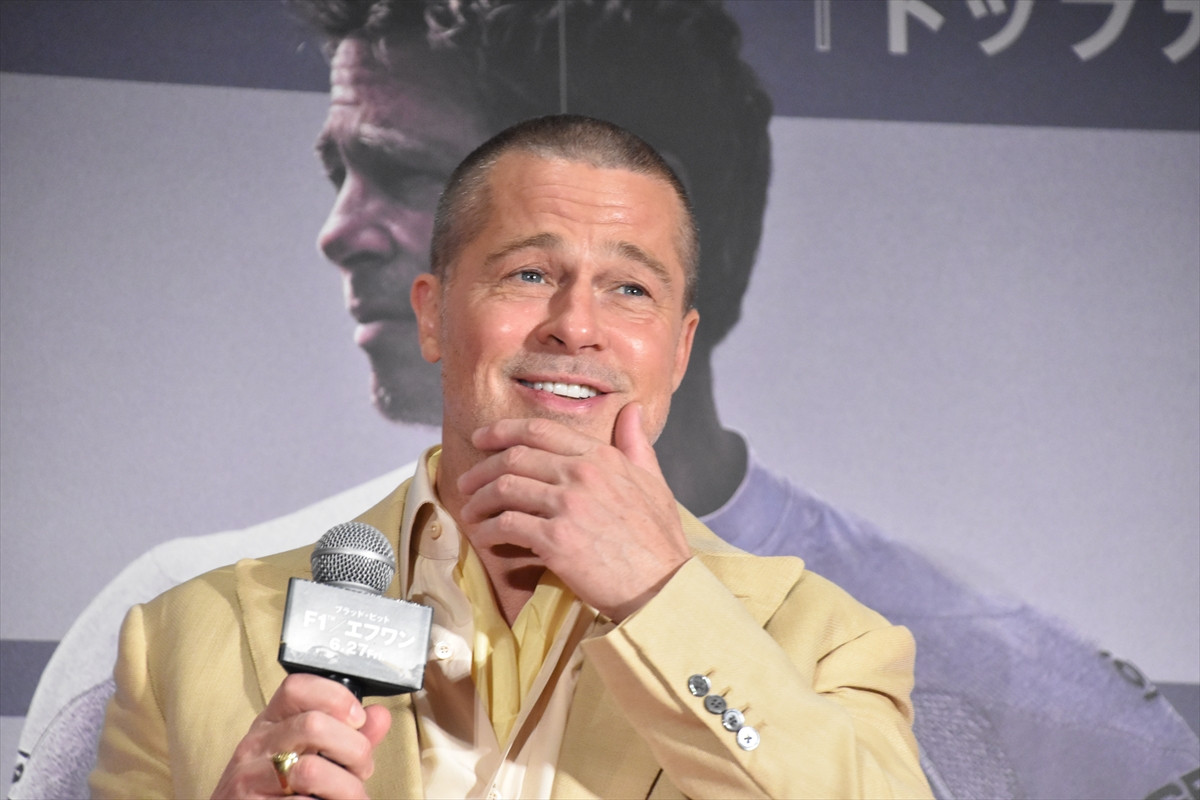ブラッド・ピット「空はトムに任せる」　旧友トム・クルーズとの再会に喜び