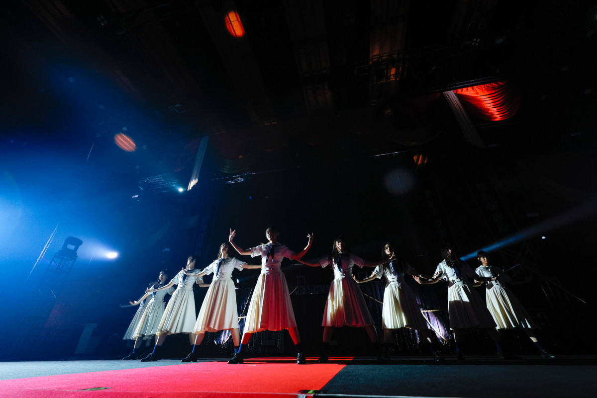 櫻坂46・四期生が初ライブ開催　「死んだふり」センターは山田桃実　ドーム公演出演発表のサプライズも