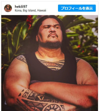 実写版『リロ＆スティッチ』出演デヴィッド・ヘキリ・ケヌイ・ベルさん死去※「David Hekili Kenui Bell」インスタグラム